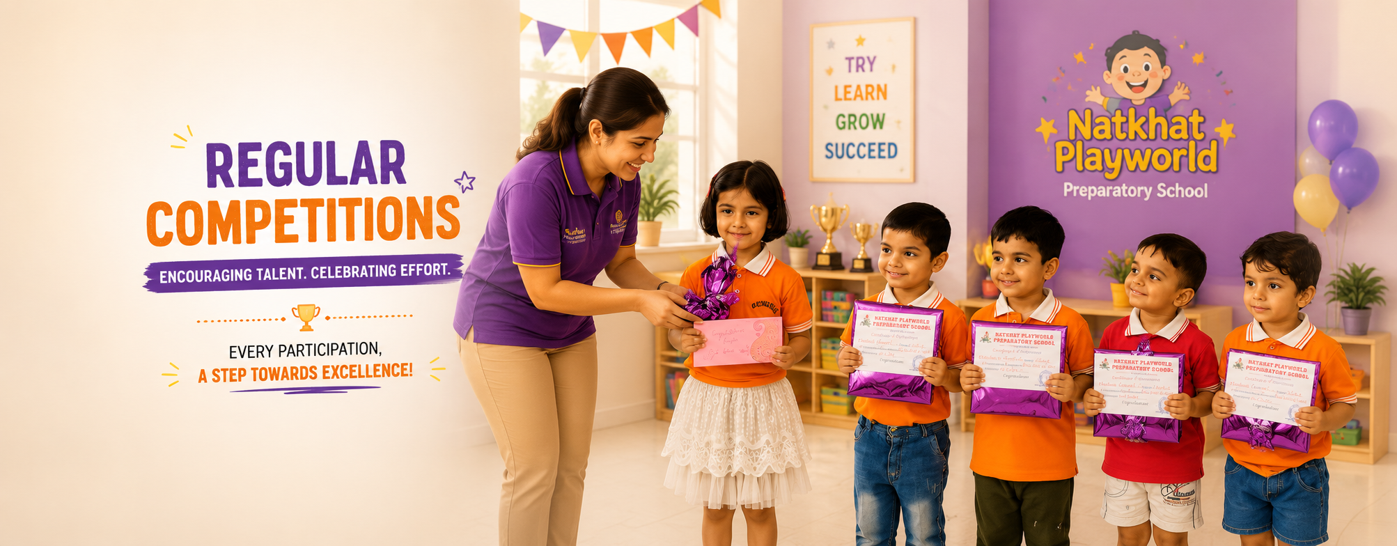 Natkhat Playworld Preparatory School – joyful learning environment
