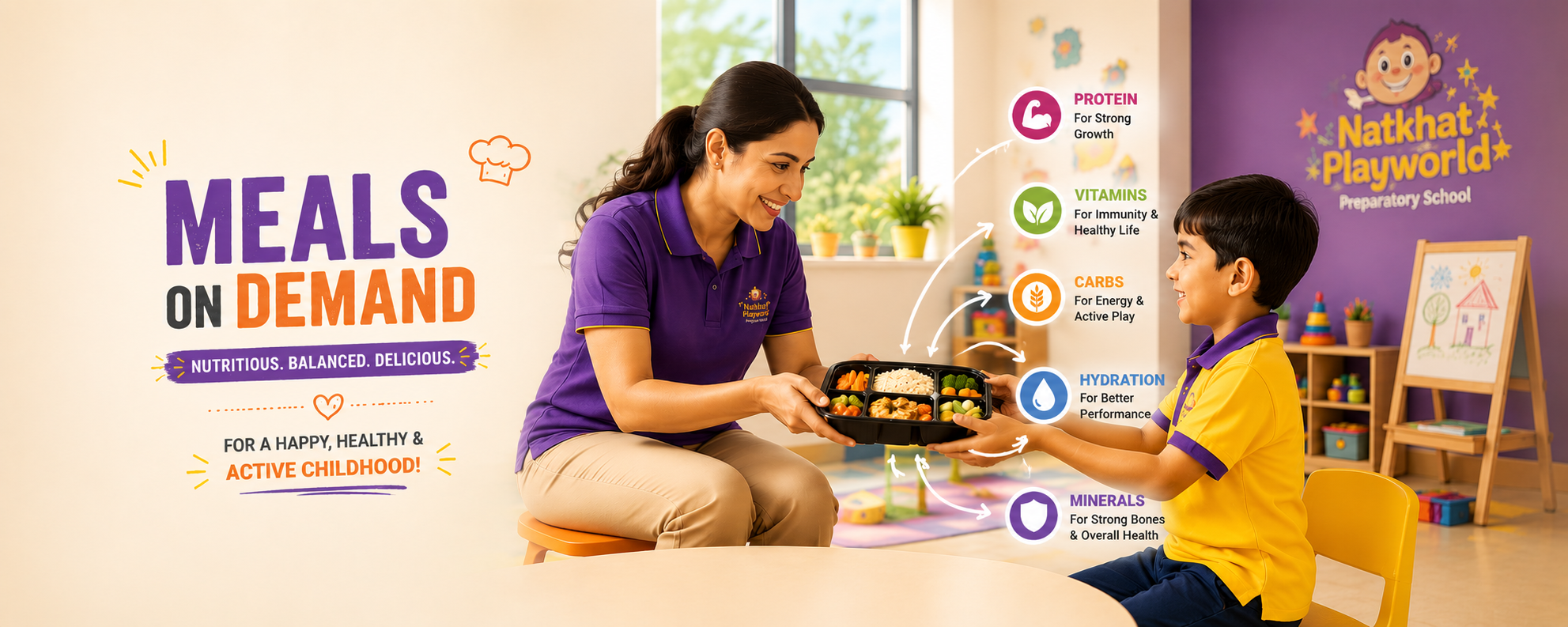 Safe and nurturing environment at Natkhat Playworld